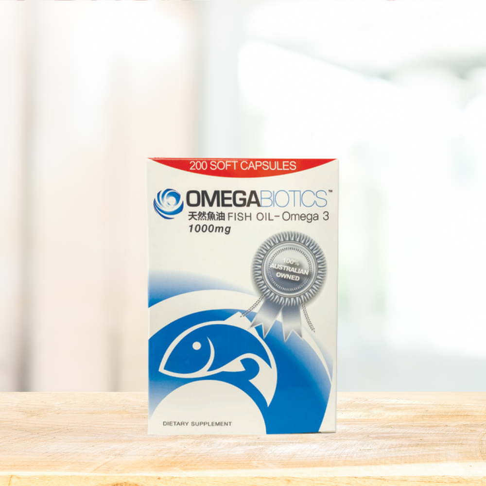 Omegabiotics Fish Oil 1000mg